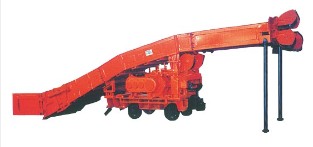 耙斗裝巖機(jī)裝下了“盤(pán)古”的骨骸